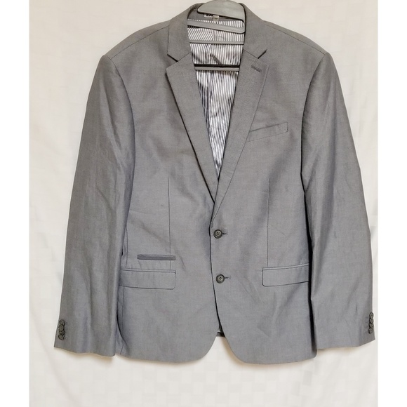 Express Other - EXPRESS Photographer Slim Fit Gray Suit Jacket